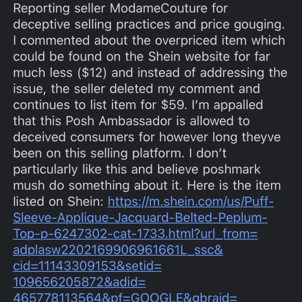 Poshmark Supports This B.S.